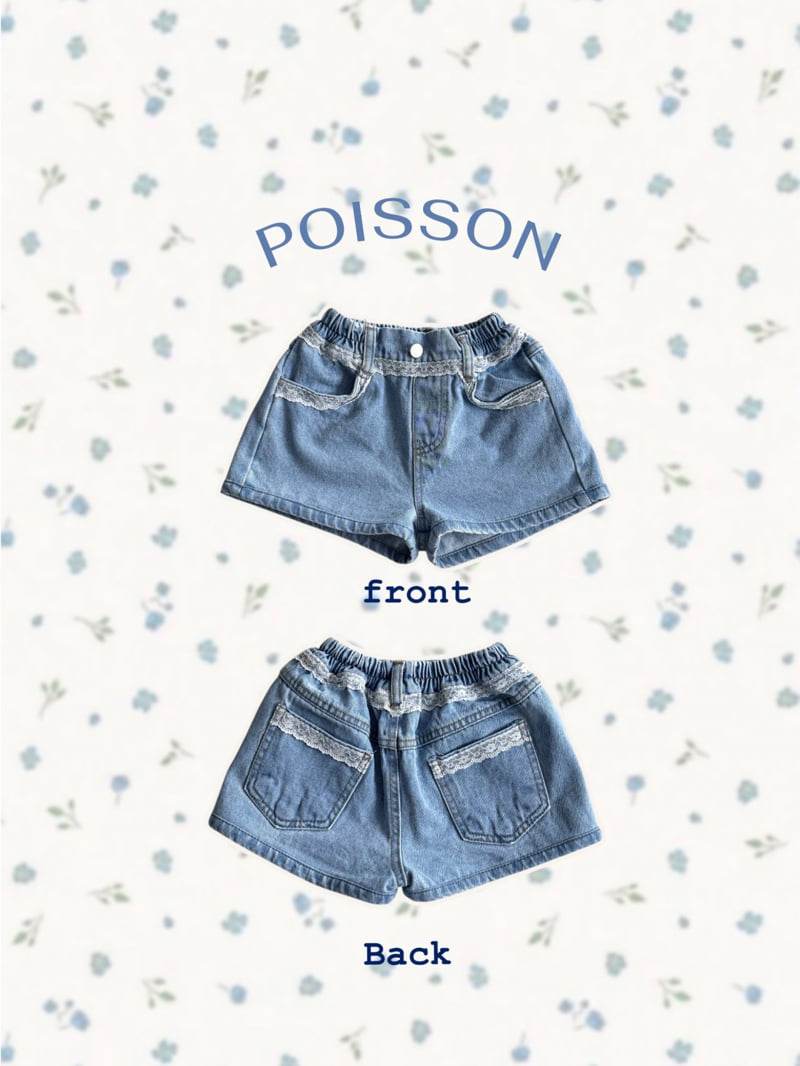 Poisson - Korean Children Fashion - #designkidswear - Vintage Lace Shorts - 3