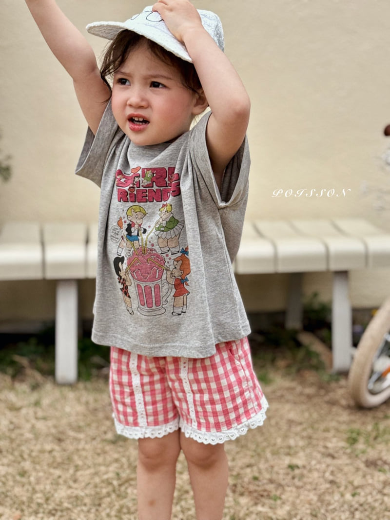 Poisson - Korean Children Fashion - #designkidswear - Picnic Shorts - 7