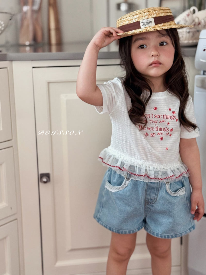 Poisson - Korean Children Fashion - #designkidswear - Vintage Lace Shorts - 4