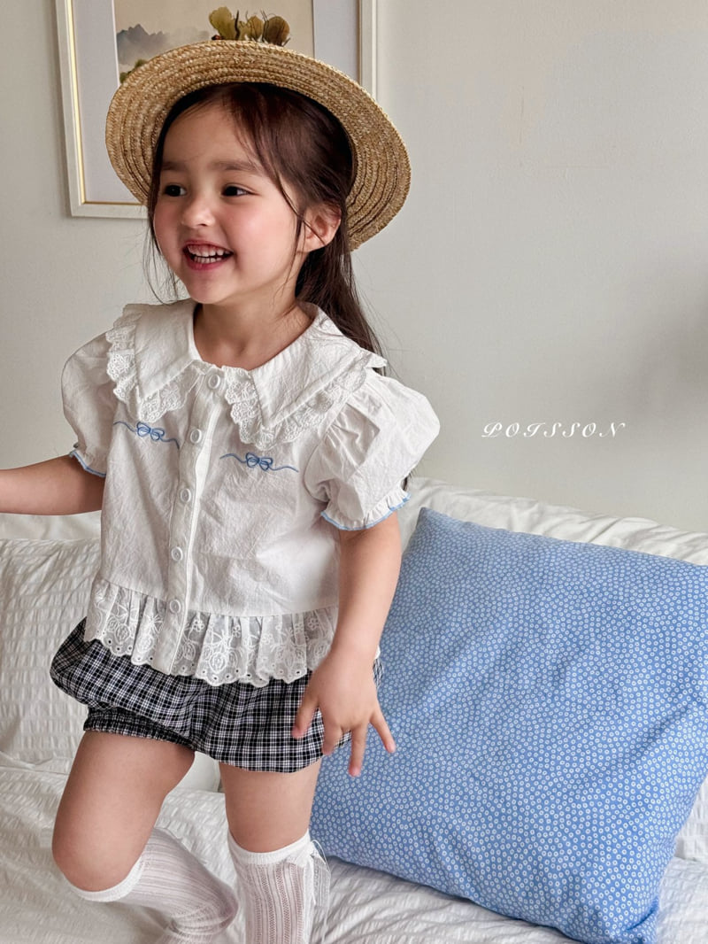 Poisson - Korean Children Fashion - #discoveringself - Check Bloomers - 6