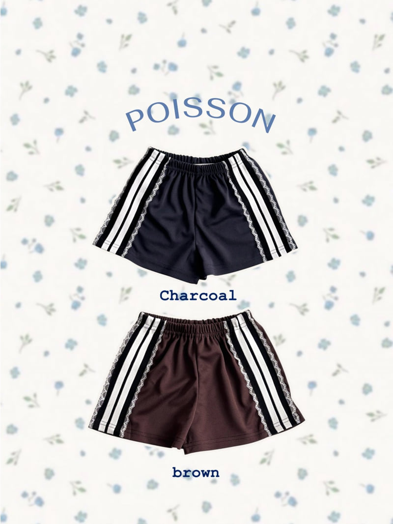 Poisson - Korean Children Fashion - #fashionkids - Ady Lace Shorts - 3