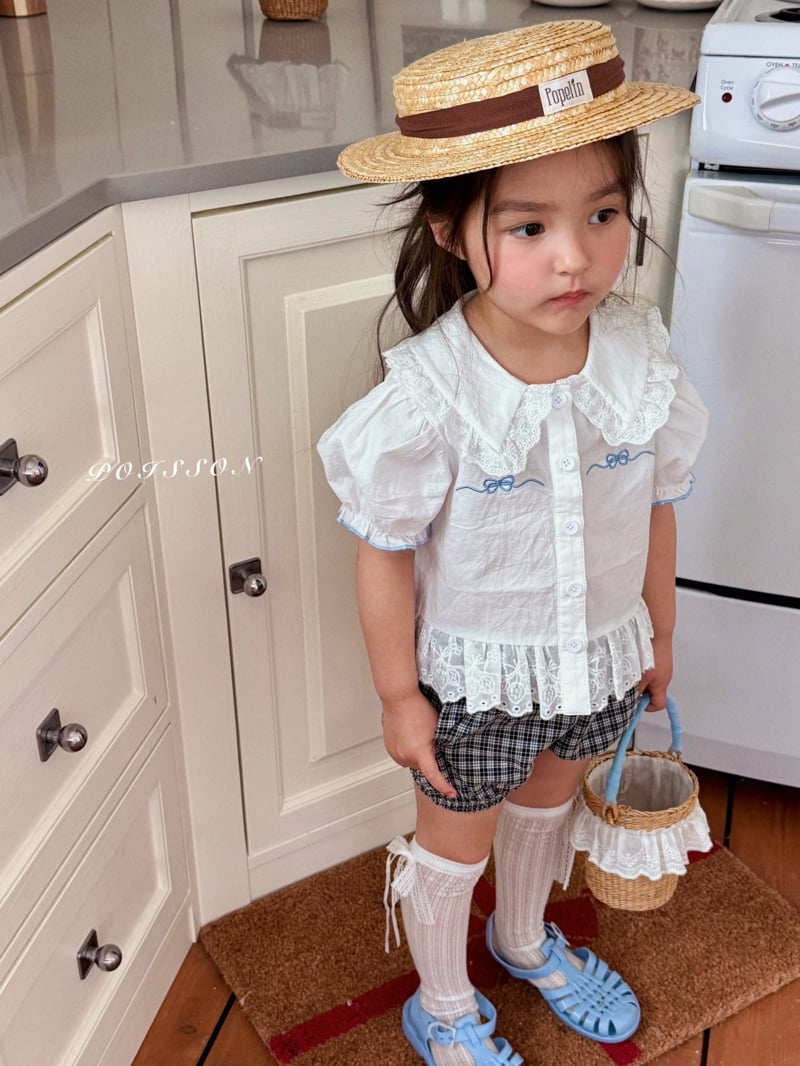 Poisson - Korean Children Fashion - #kidsshorts - Check Bloomers - 8