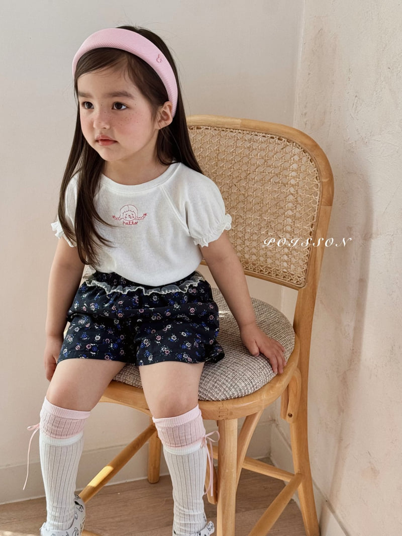 Poisson - Korean Children Fashion - #kidsshorts - Frill Coco Pants - 7