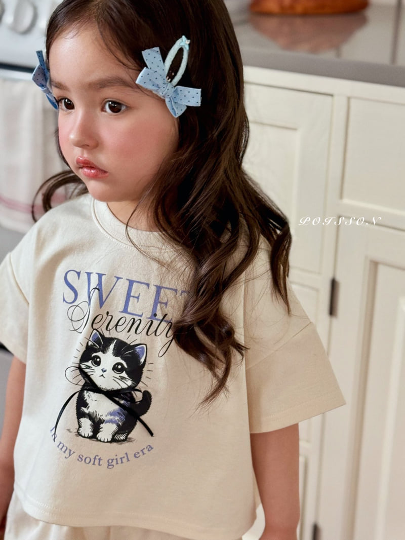 Poisson - Korean Children Fashion - #fashionkids - Sweet Cat Set-Up - 4