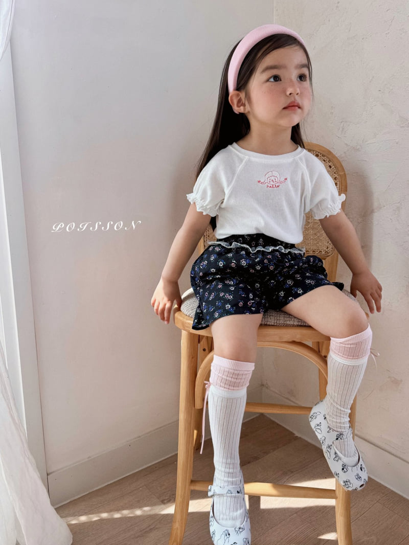 Poisson - Korean Children Fashion - #kidsstore - Frill Coco Pants - 8