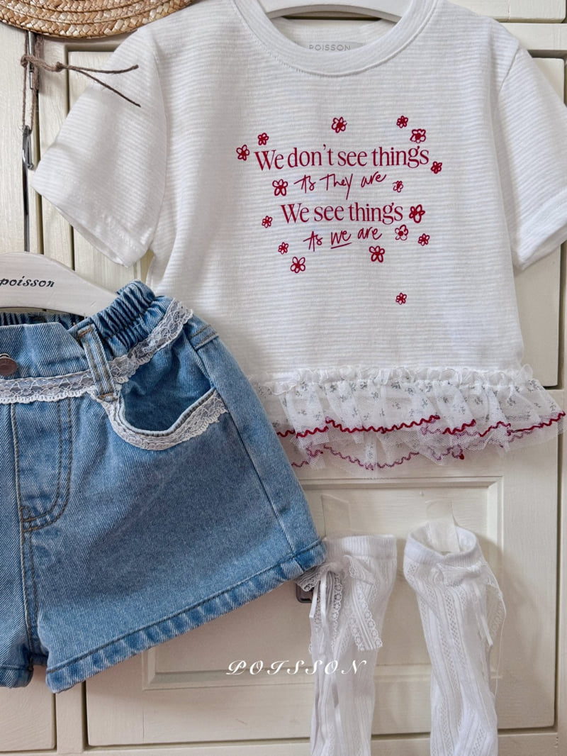 Poisson - Korean Children Fashion - #kidzfashiontrend - Bloom Frill Tee - 5