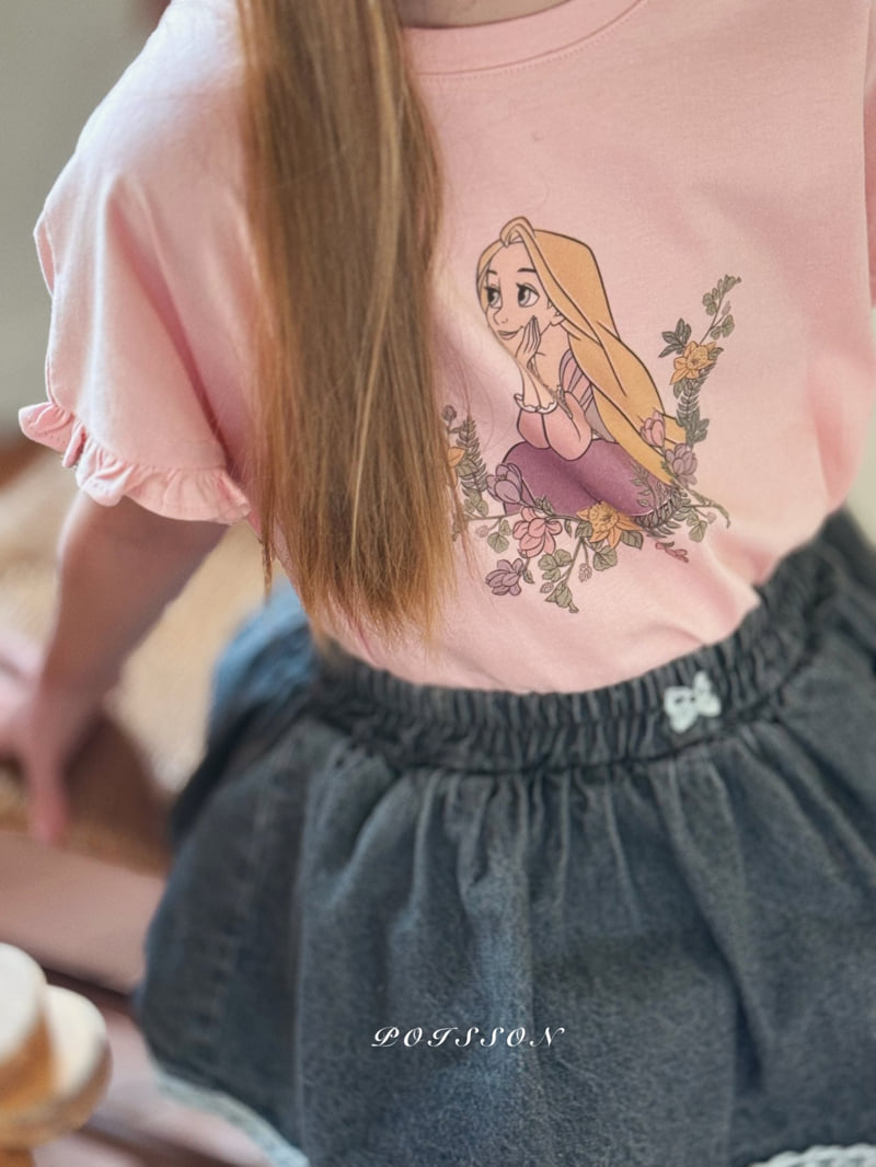 Poisson - Korean Children Fashion - #littlefashionista - Black Denim Skirt Pants - 11