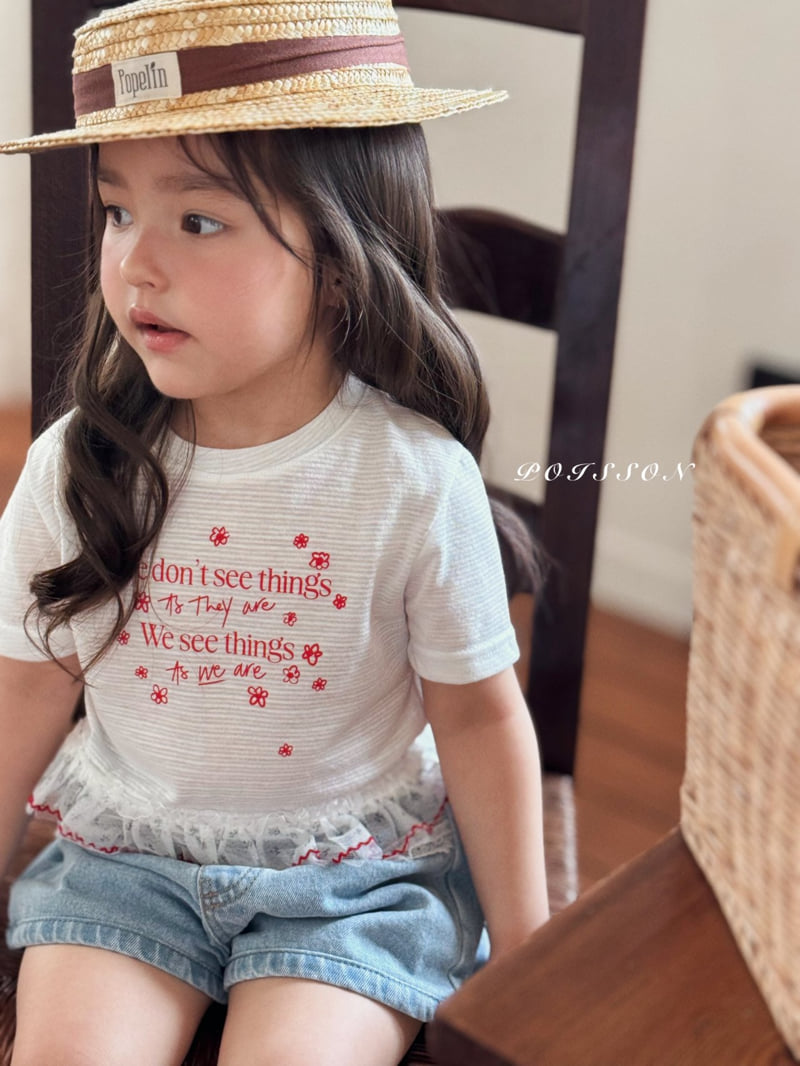 Poisson - Korean Children Fashion - #littlefashionista - Bloom Frill Tee - 7