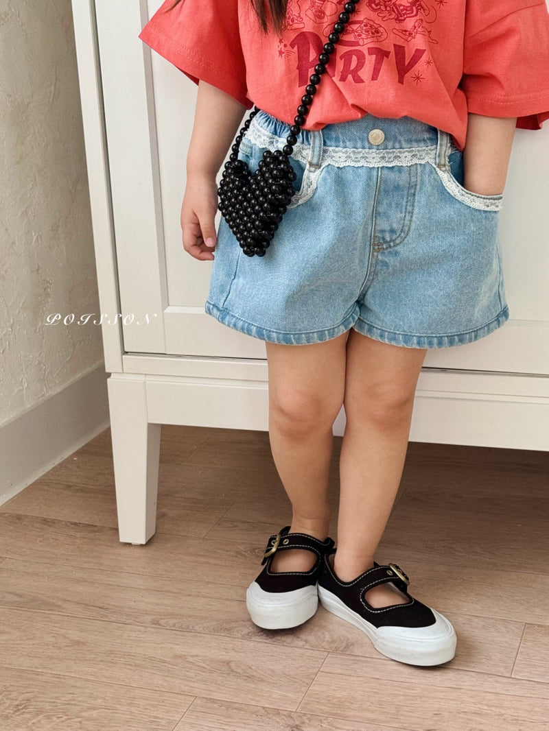 Poisson - Korean Children Fashion - #magicofchildhood - Vintage Lace Shorts - 11