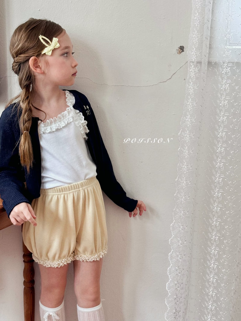 Poisson - Korean Children Fashion - #magicofchildhood - Waffle Pumpkin Shorts - 11