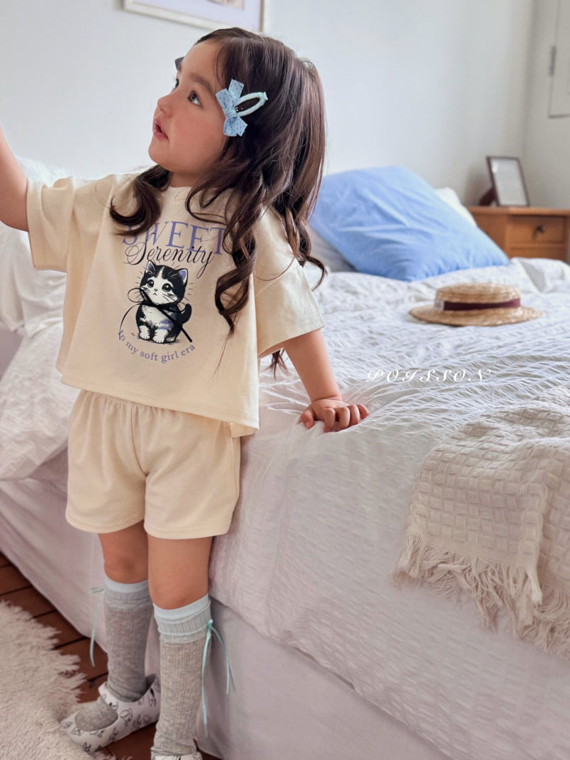 Poisson - Korean Children Fashion - #magicofchildhood - Sweet Cat Set-Up - 9