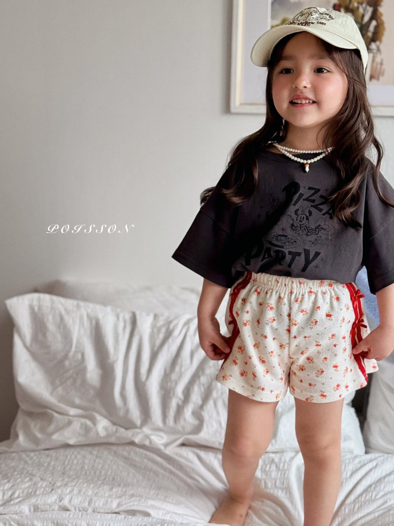 Poisson - Korean Children Fashion - #minifashionista - Mickey Pizza Tee - 7