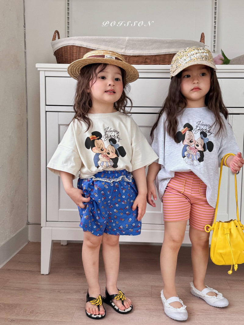 Poisson - Korean Children Fashion - #minifashionista - Mickey Happy Tee - 6