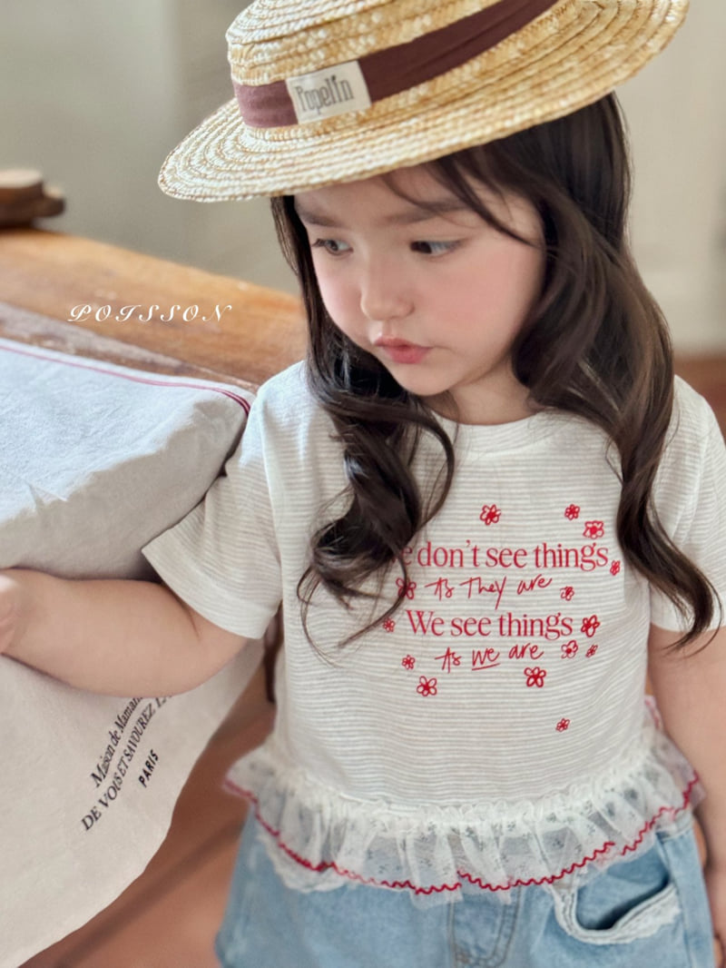 Poisson - Korean Children Fashion - #minifashionista - Bloom Frill Tee - 9