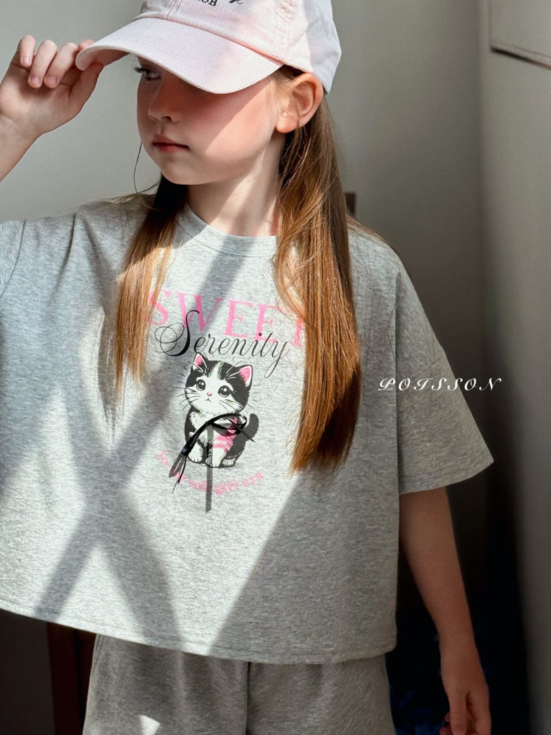 Poisson - Korean Children Fashion - #minifashionista - Sweet Cat Set-Up - 10