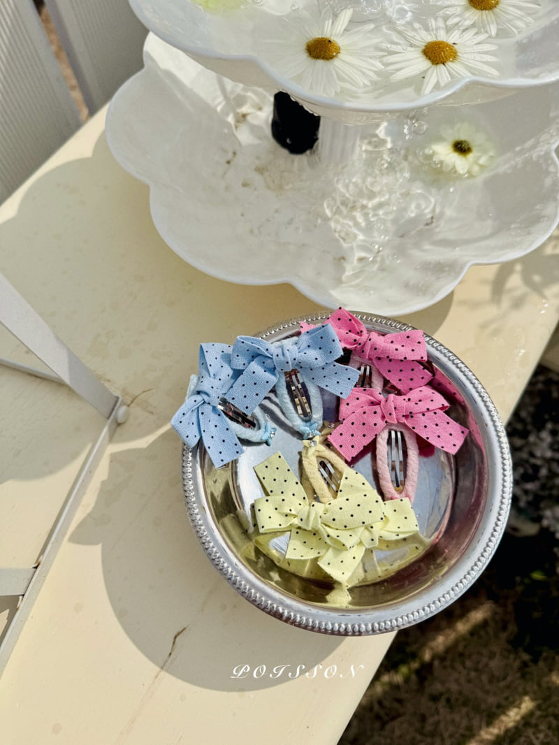 Poisson - Korean Children Fashion - #prettylittlegirls - Madeleine Ribbon Hairpin