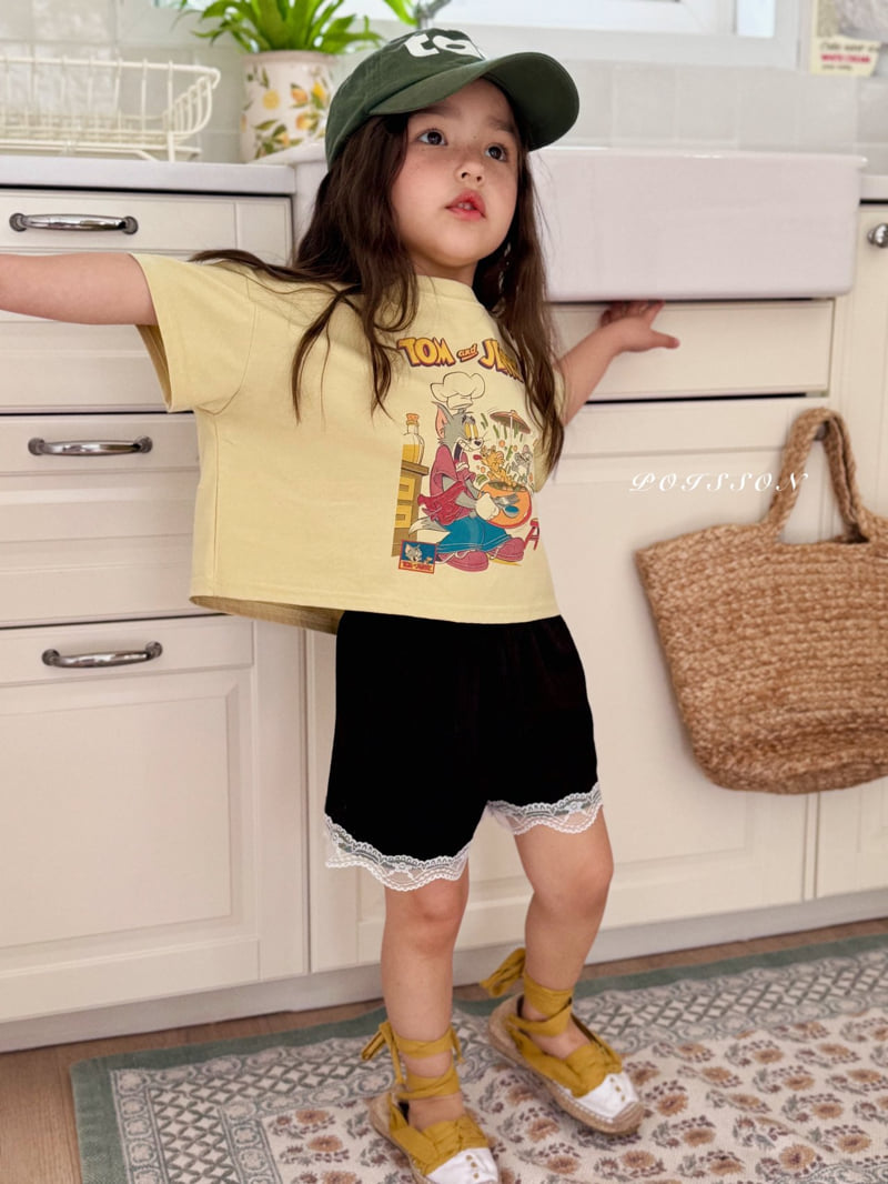 Poisson - Korean Children Fashion - #prettylittlegirls - Tom Jerry Tee - 10