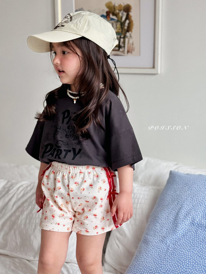 Poisson - Korean Children Fashion - #prettylittlegirls - Mickey Pizza Tee - 8