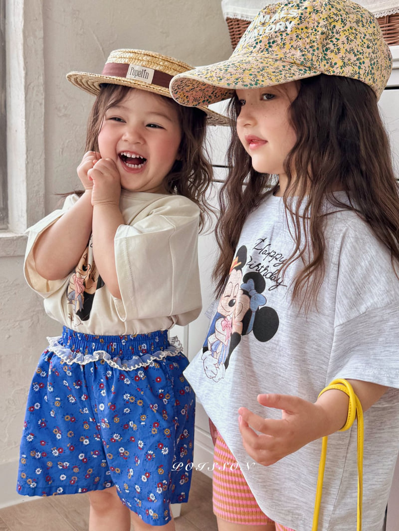 Poisson - Korean Children Fashion - #prettylittlegirls - Mickey Happy Tee - 7