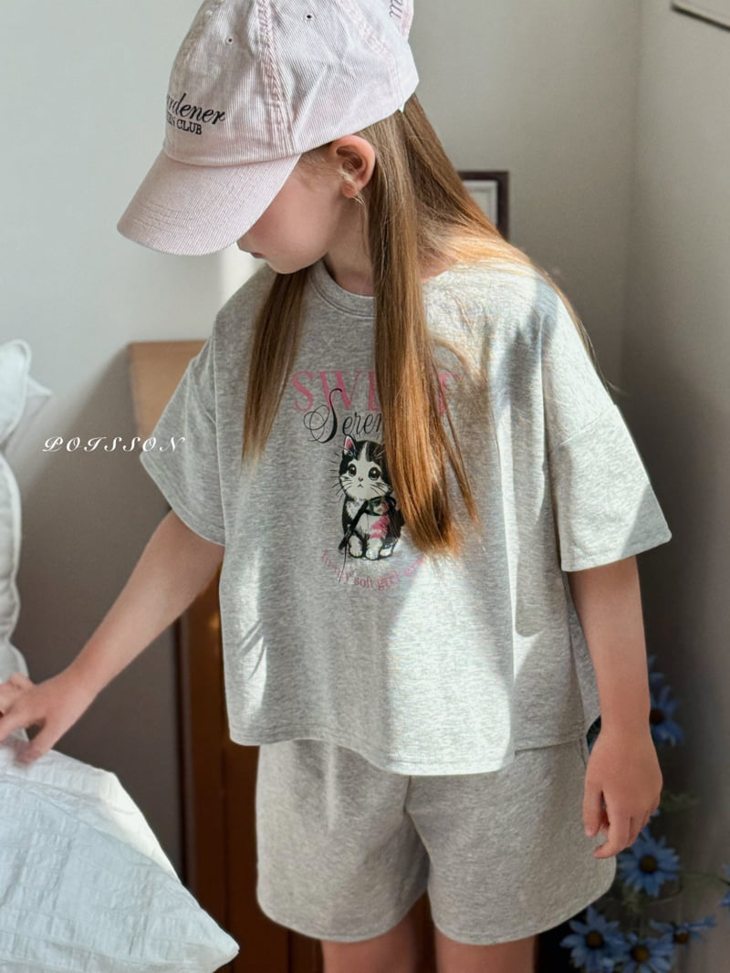 Poisson - Korean Children Fashion - #todddlerfashion - Sweet Cat Set-Up - 12