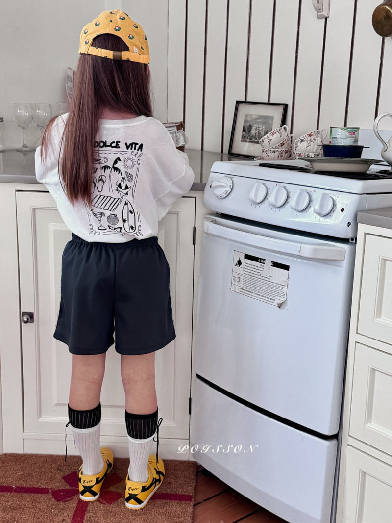 Poisson - Korean Children Fashion - #toddlerclothing - Air Cotton Tee - 6
