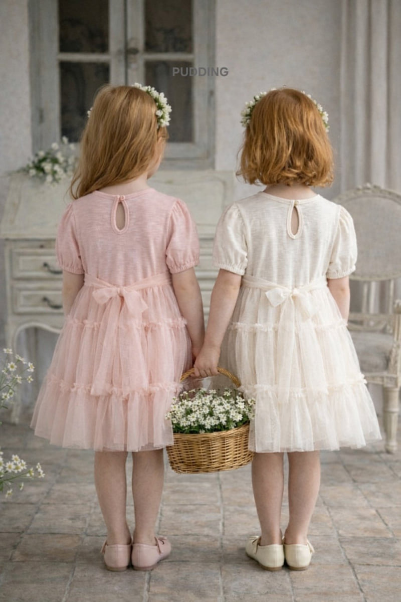 Pudding - Korean Children Fashion - #kidzfashiontrend - Frill One-piece - 4