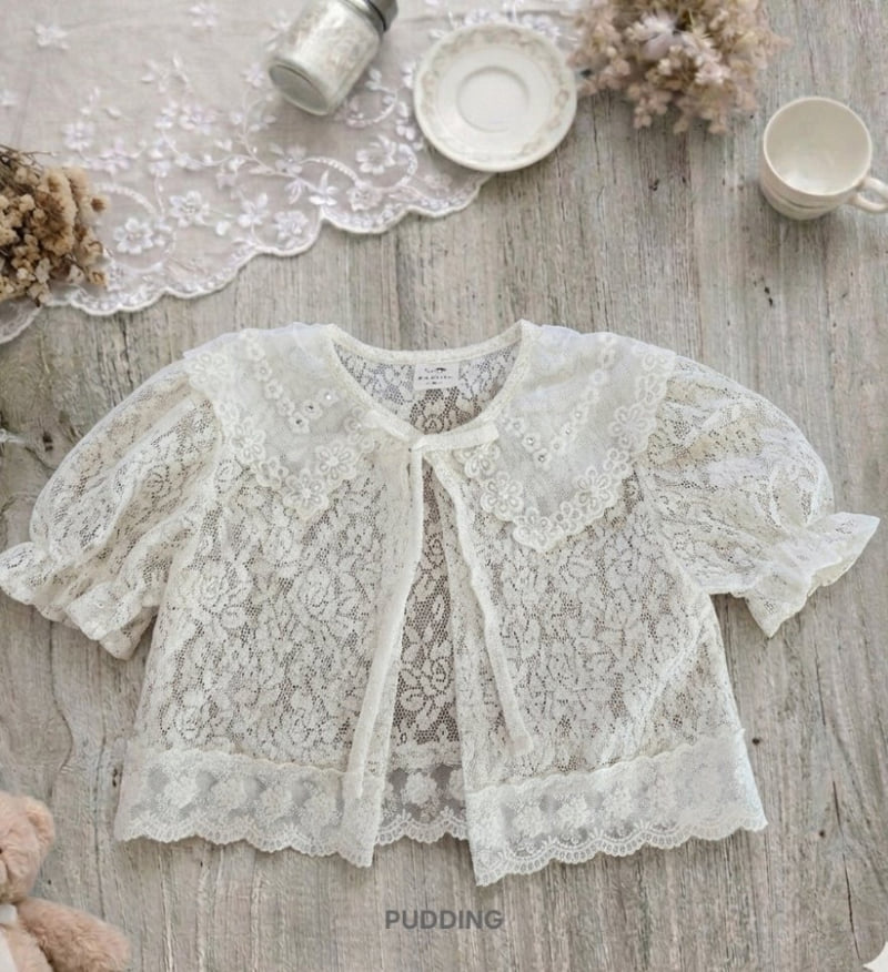 Pudding - Korean Children Fashion - #childrensboutique - See-through Cardigan - 2