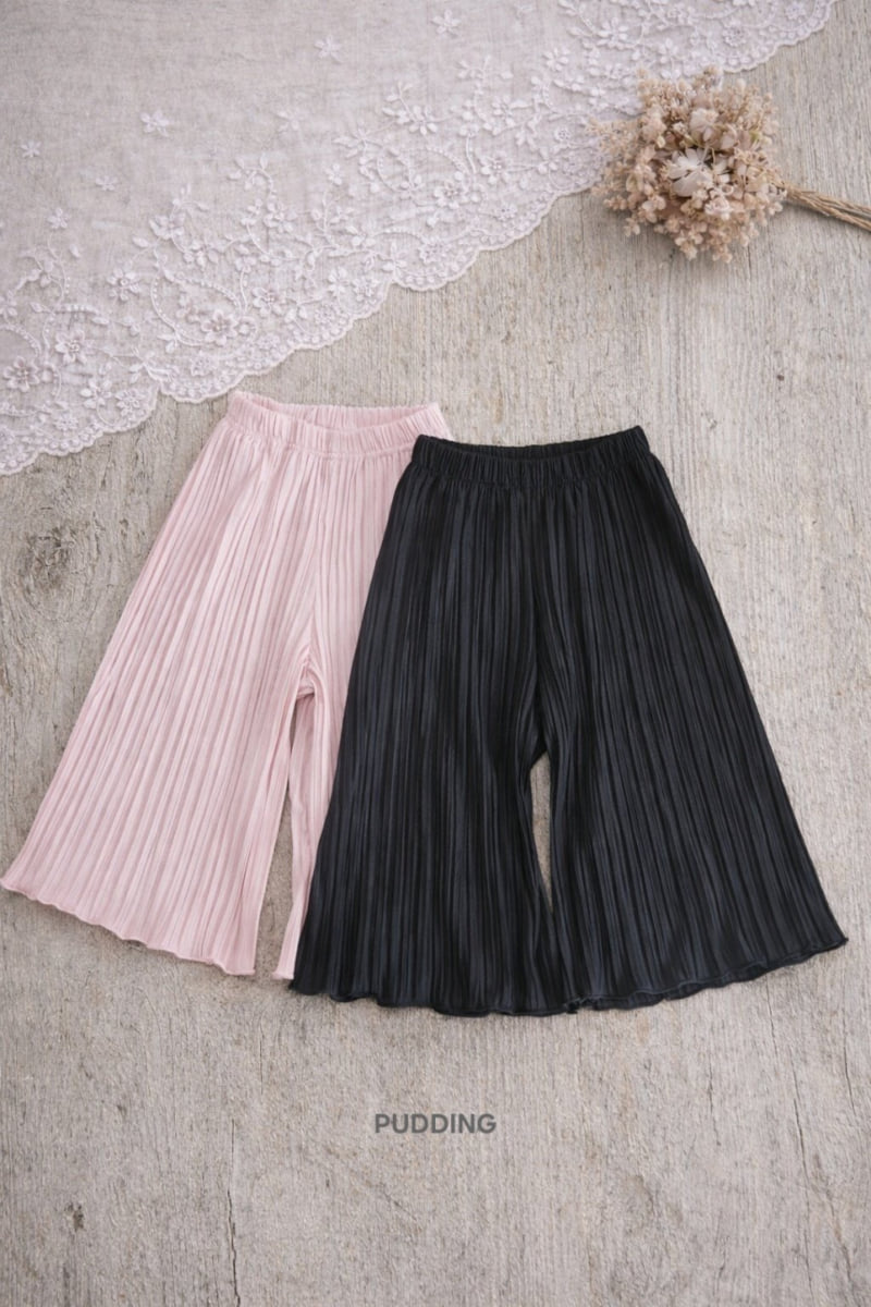 Pudding - Korean Children Fashion - #designkidswear - Pleated Pants