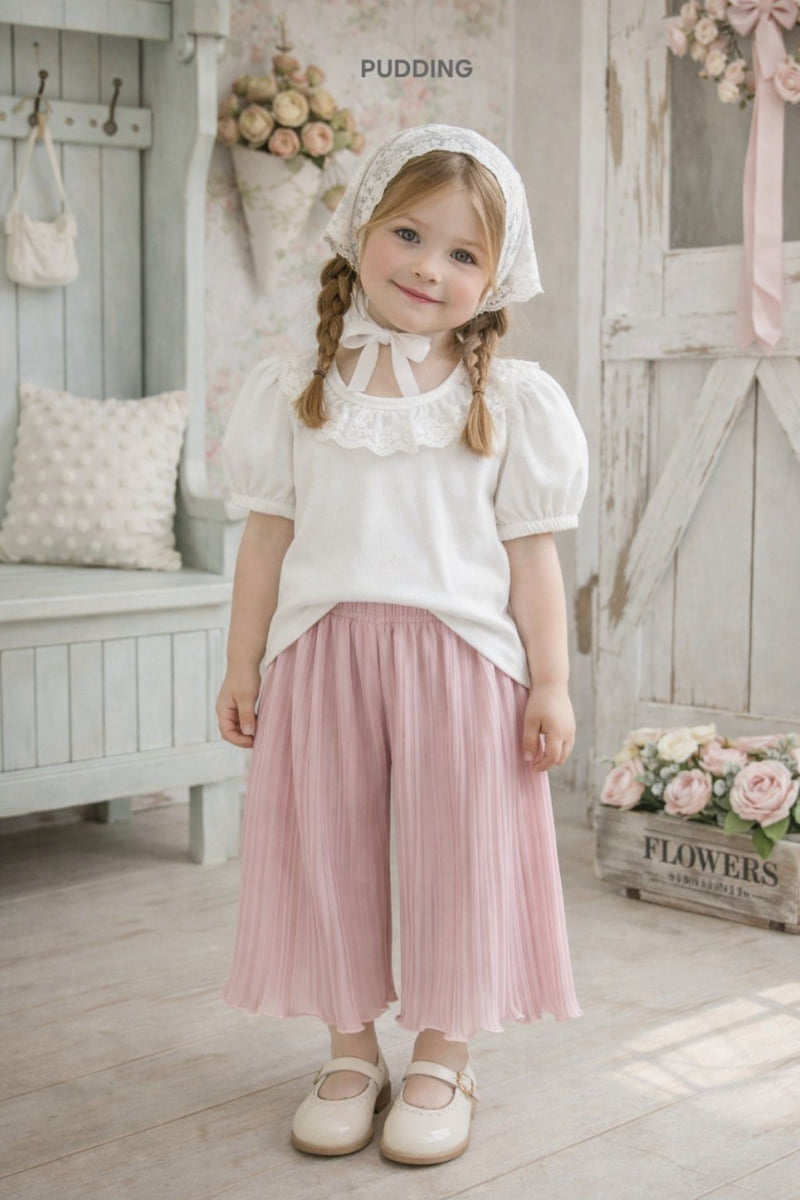 Pudding - Korean Children Fashion - #discoveringself - Pleated Pants - 2