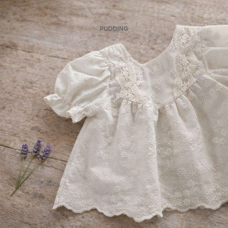 Pudding - Korean Children Fashion - #fashionkids - Pudding Blouse - 8