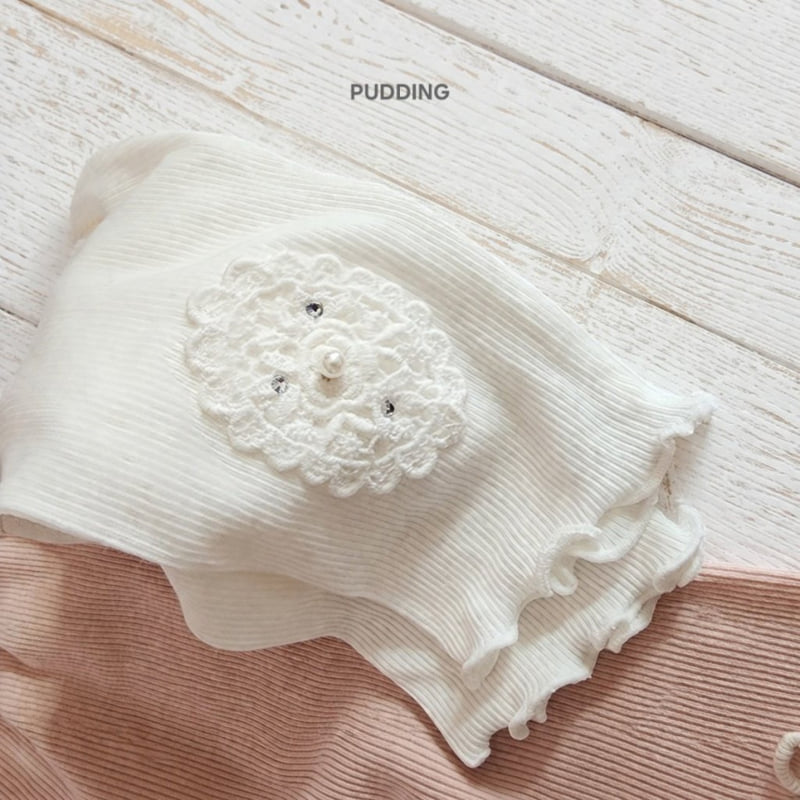 Pudding - Korean Children Fashion - #fashionkids - Patch Leggings - 2
