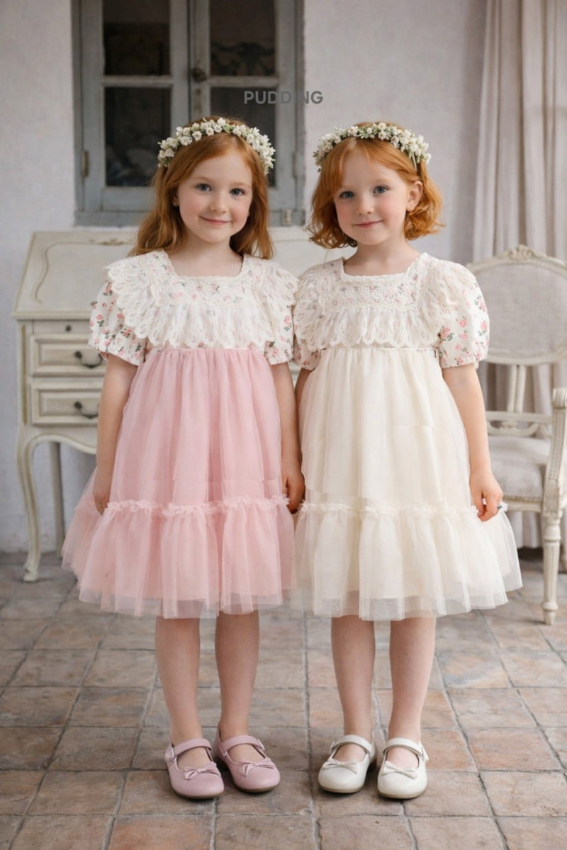 Pudding - Korean Children Fashion - #kidsshorts - Marie One-piece - 2