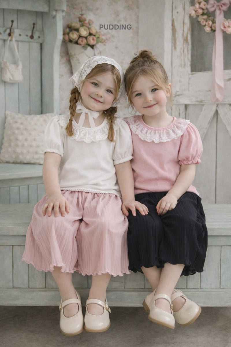 Pudding - Korean Children Fashion - #fashionkids - Pleated Pants - 4