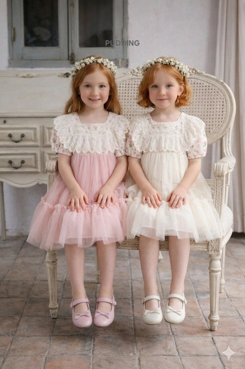 Pudding - Korean Children Fashion - #kidsstore - Marie One-piece - 3