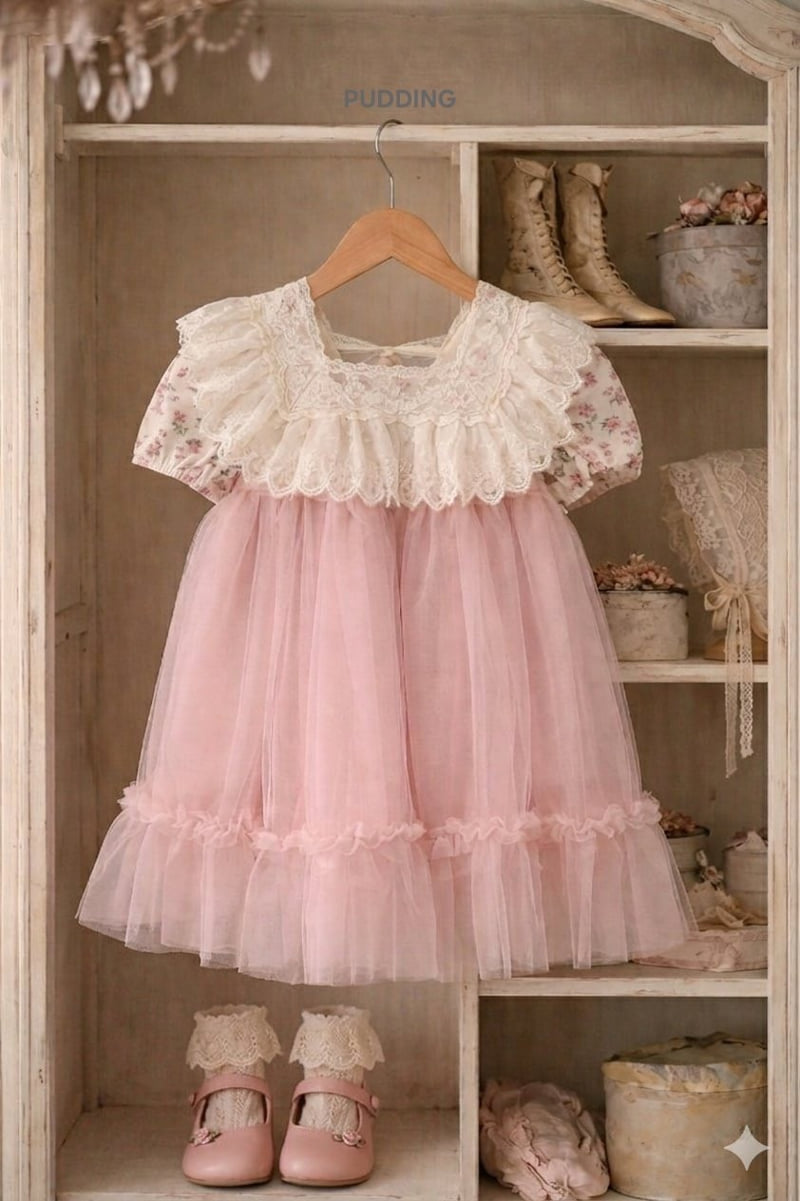 Pudding - Korean Children Fashion - #littlefashionista - Marie One-piece - 6