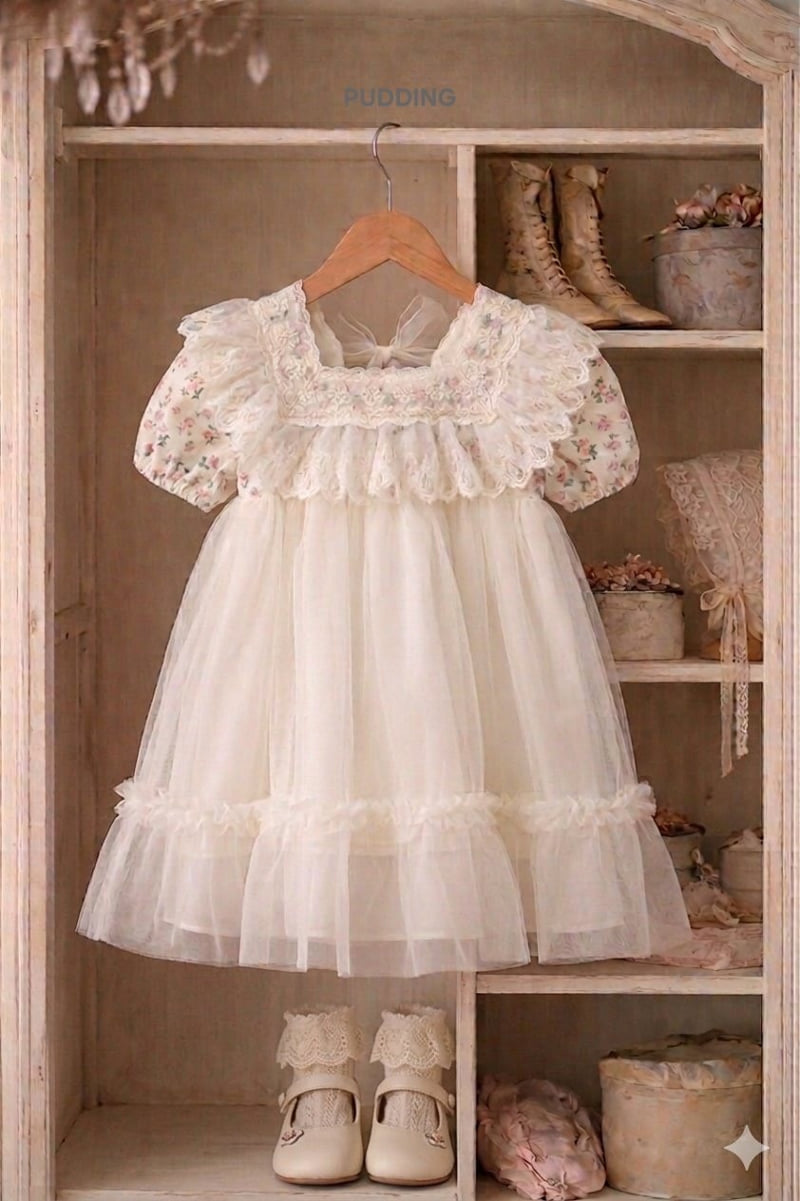 Pudding - Korean Children Fashion - #magicofchildhood - Marie One-piece - 7