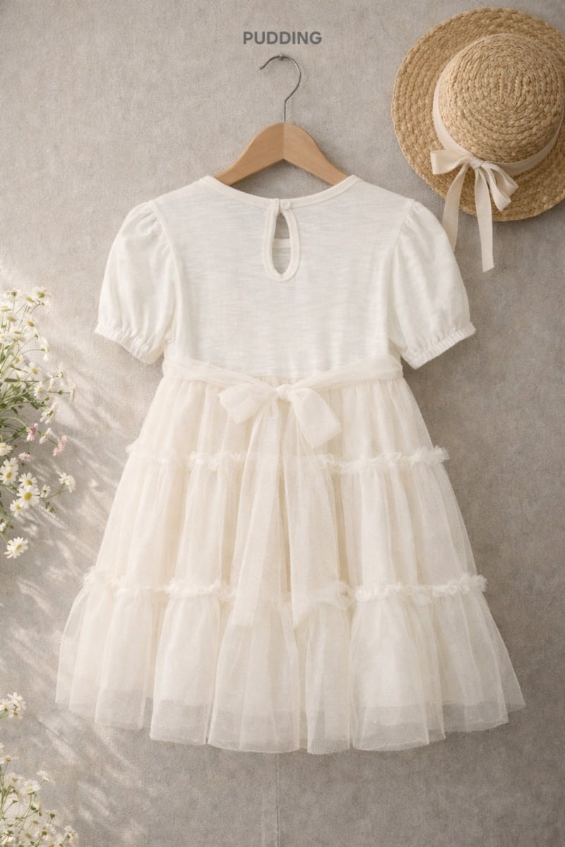 Pudding - Korean Children Fashion - #magicofchildhood - Frill One-piece - 6