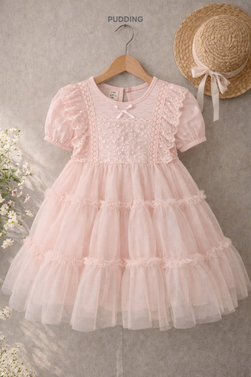 Pudding - Korean Children Fashion - #minifashionista - Frill One-piece - 7