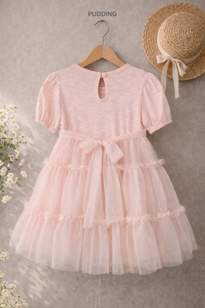 Pudding - Korean Children Fashion - #prettylittlegirls - Frill One-piece - 8