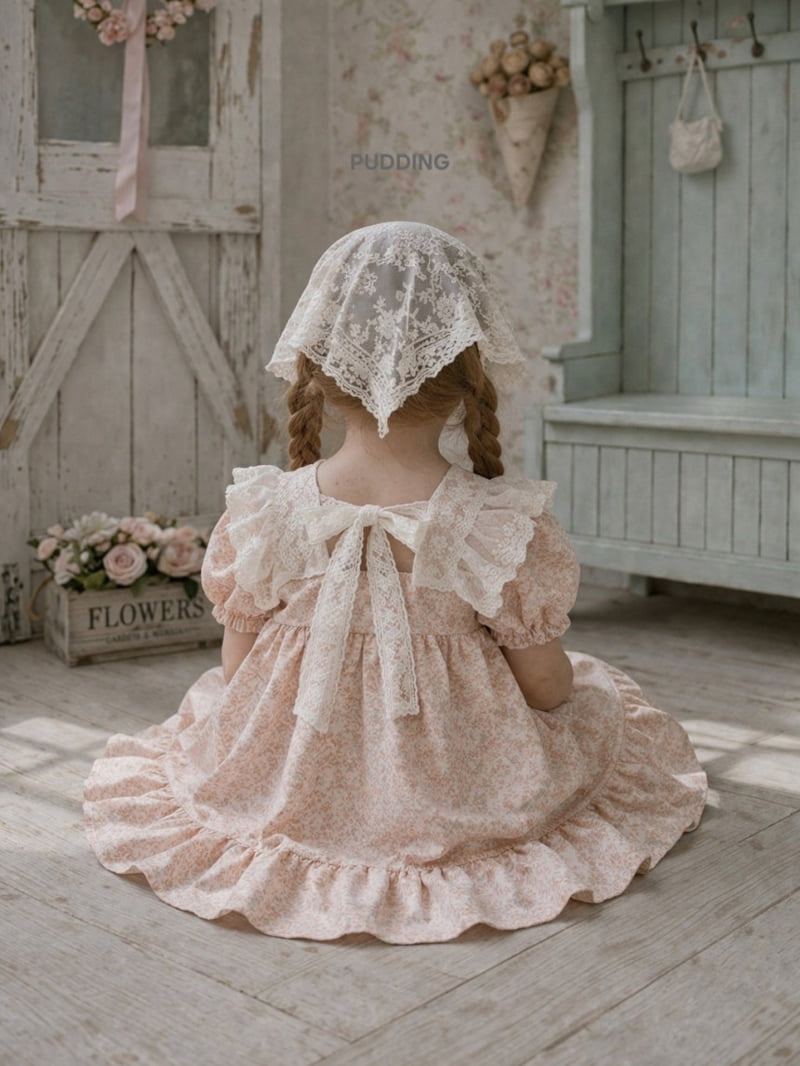 Pudding - Korean Children Fashion - #prettylittlegirls - Flower One-piece - 3