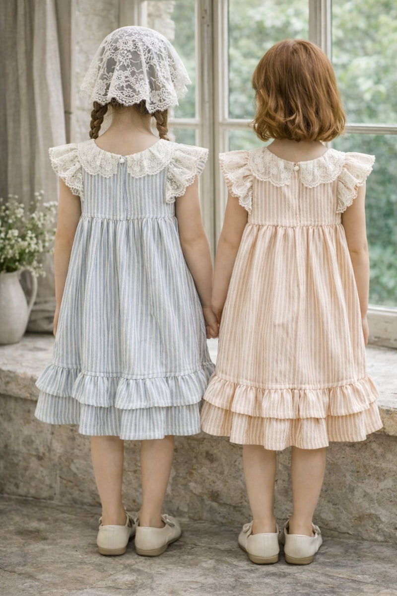 Pudding - Korean Children Fashion - #stylishchildhood - Angel One-piece - 5