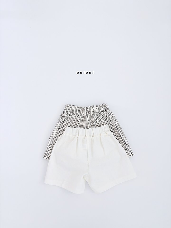 Puipui - Korean Children Fashion - #childofig - Button Shorts - 3
