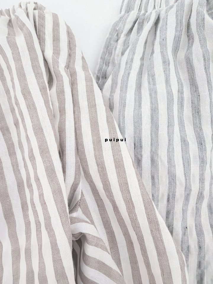 Puipui - Korean Children Fashion - #childofig - Line Stripe Pants - 2