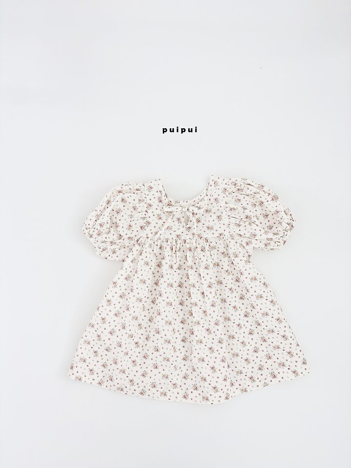 Puipui - Korean Children Fashion - #designkidswear - Camellia One-piece - 5
