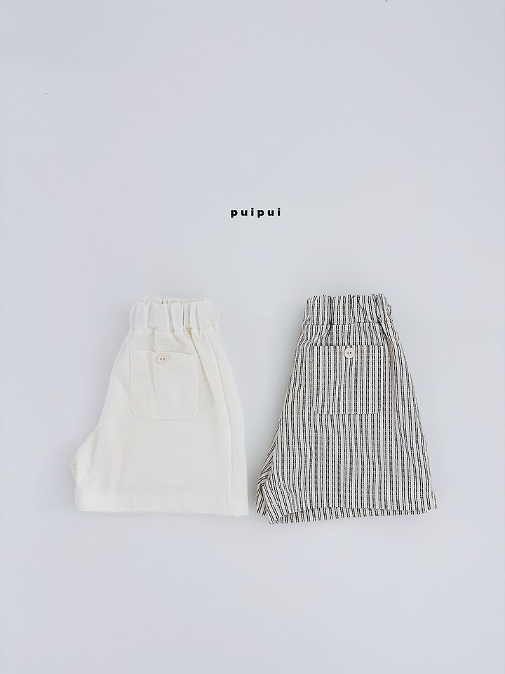 Puipui - Korean Children Fashion - #discoveringself - Button Shorts - 7