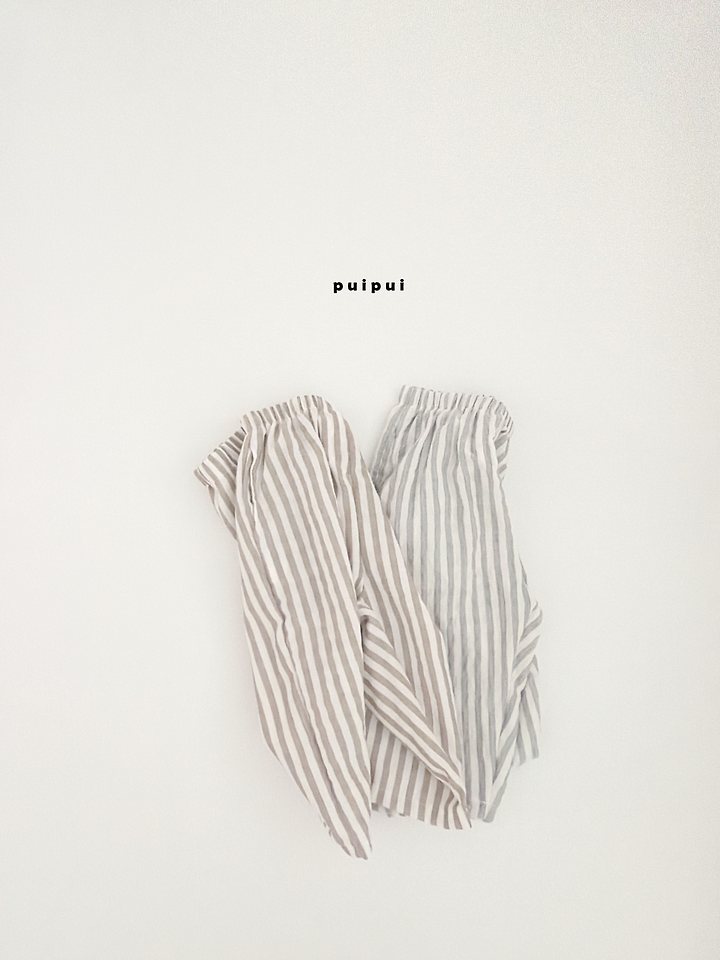 Puipui - Korean Children Fashion - #fashionkids - Line Stripe Pants - 6
