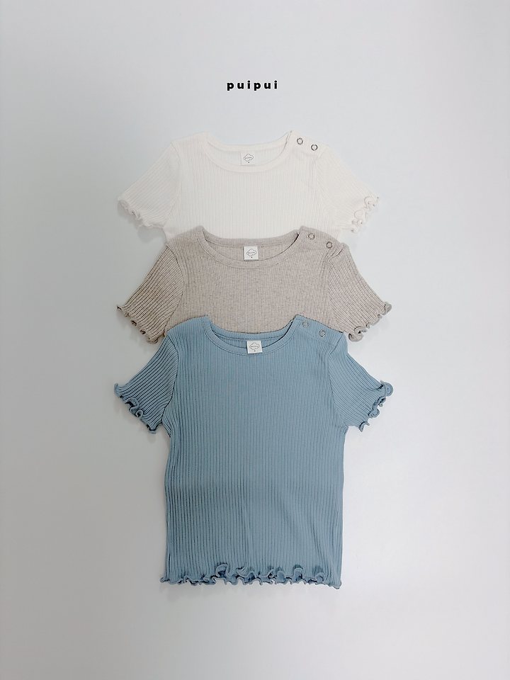 Puipui - Korean Children Fashion - #kidsshorts - Soft Tee - 5