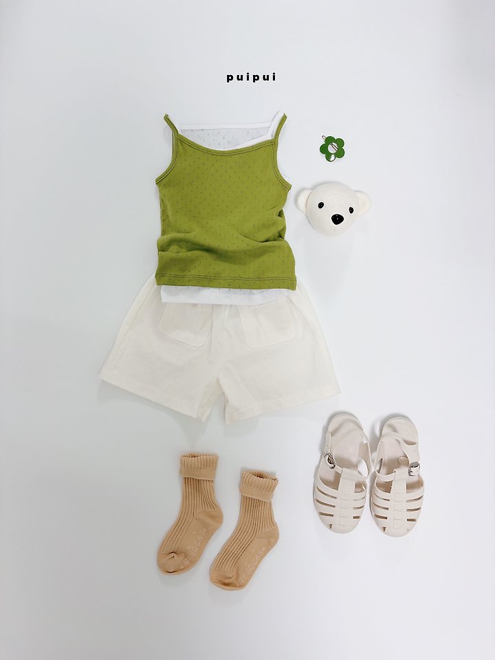 Puipui - Korean Children Fashion - #kidsstore - Button Shorts - 10
