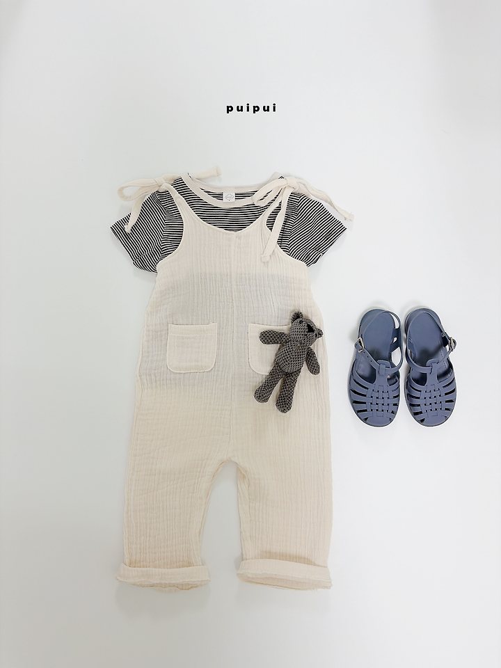 Puipui - Korean Children Fashion - #littlefashionista - Ray Overalls - 10