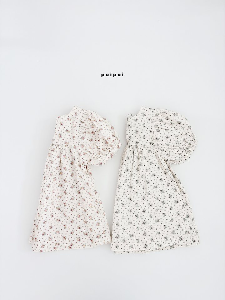 Puipui - Korean Children Fashion - #prettylittlegirls - Camellia One-piece